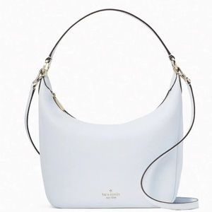 New Kate Spade Leila Shoulder Bag Pebble Leather Taro Milk